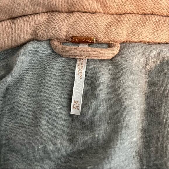 Free People Oversized Knit Quilted Jacket M/L NWT - Picture 7 of 13